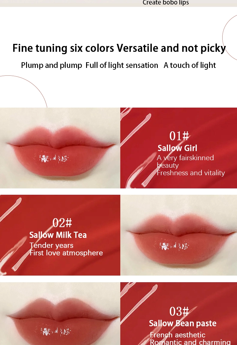 Mirror Water Glaze High Moisturizing Makeup Lasting Color Water Lip Glaze Makeup Cosmetic