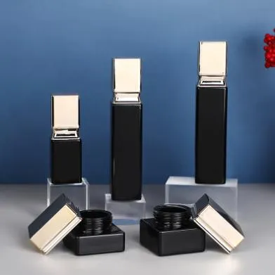 ローション、クリームジャー、化粧品セット、化粧品包装用のカスタマイズ可能なガラスボトル